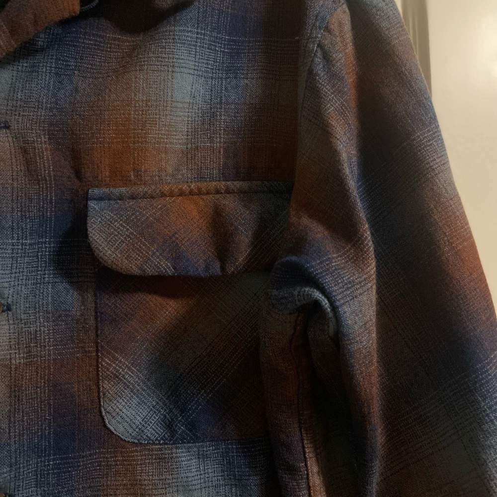 Pendleton Wool Shadow Plaid Original Board Shirt … - image 3